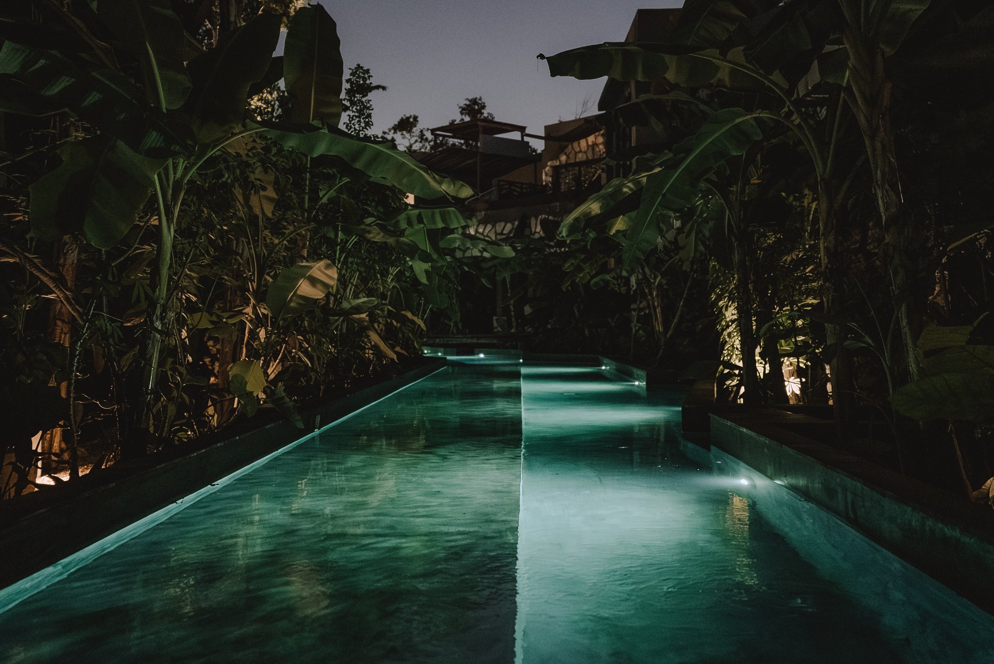 Night pool